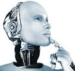 robot thinking